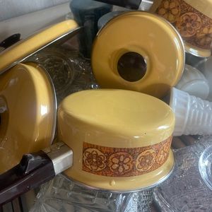 Vintage enameled cookware 1970’s